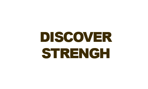 DISCOVER STRENGTH Cover Image