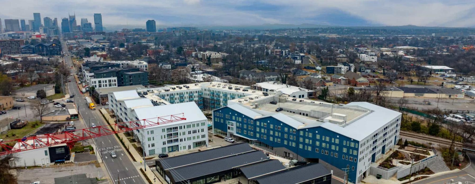 a large city landscape